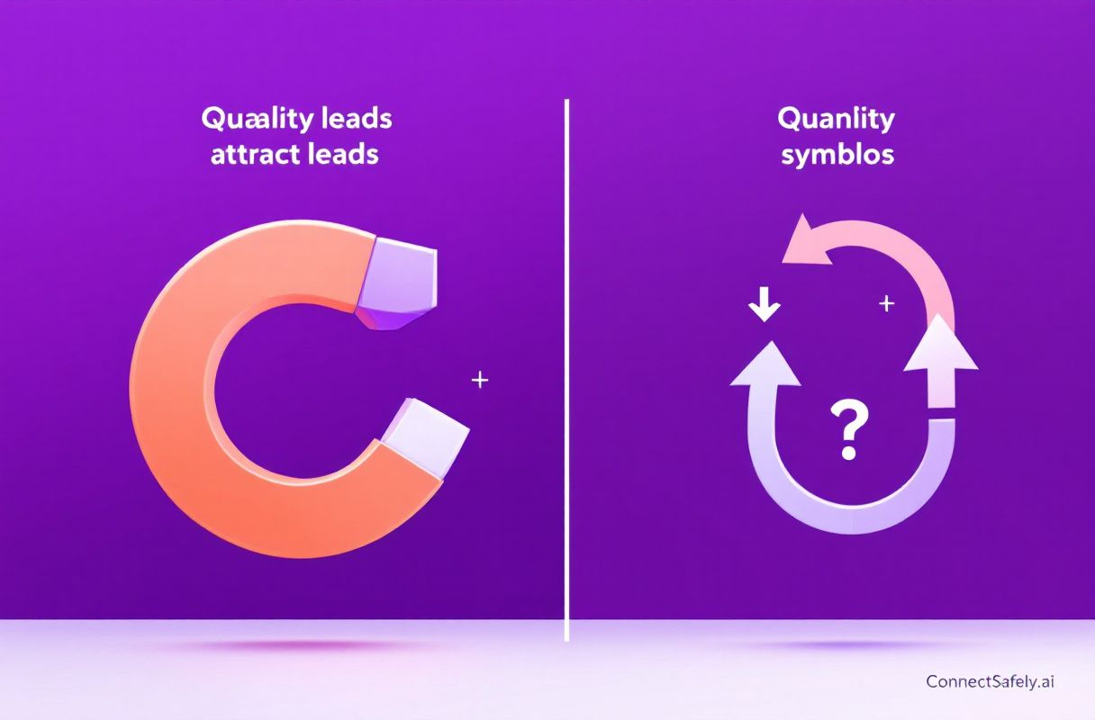 Attracting inbound LinkedIn leads versus chasing outbound prospects