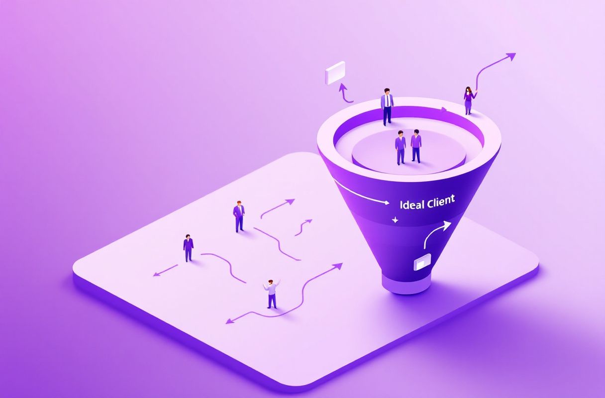 A funnel needs qualified demand at the top before conversion machinery matters