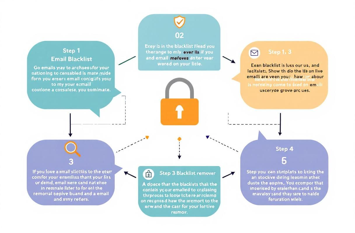 How Email Blacklists Work - Flow Diagram